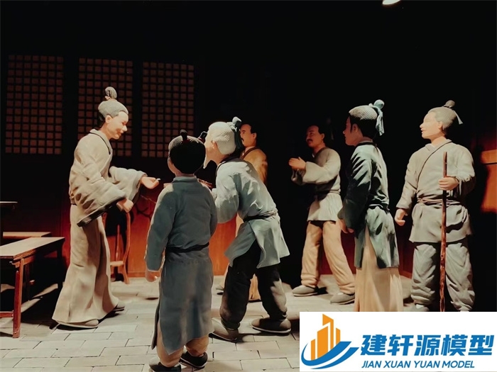 平罗喻侃压粮饷军场景