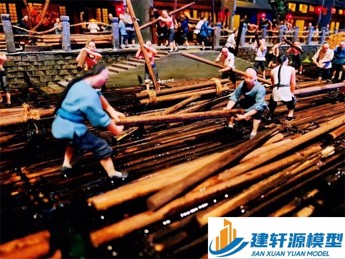 平罗樟树博物馆模型还原
